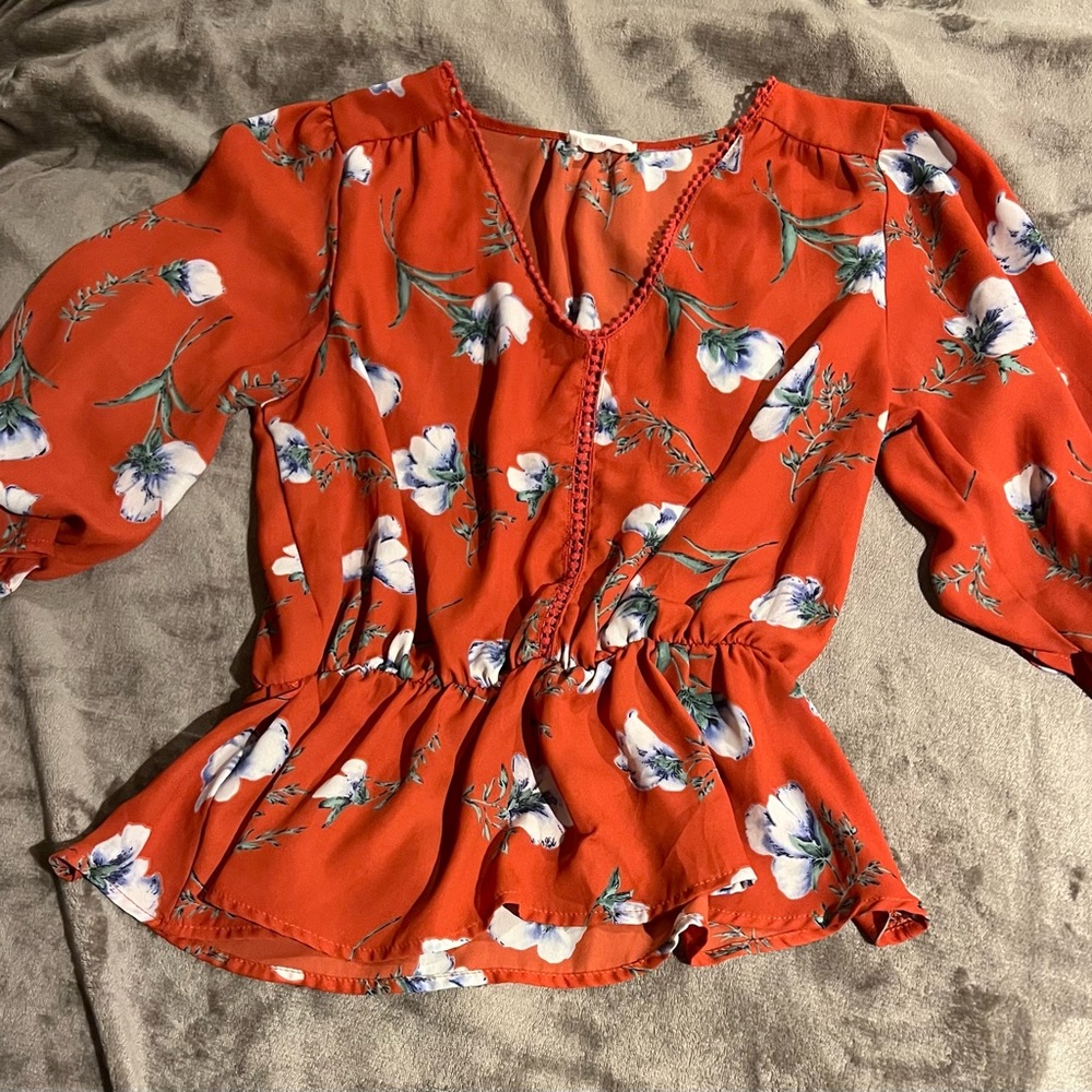 Floral blouse